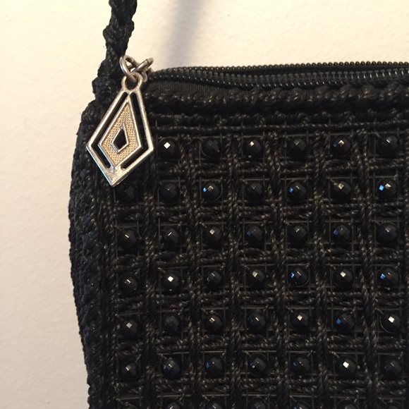 🌷sold🌷Handmade • Beaded Crossbody Purse - Picture 3 of 7